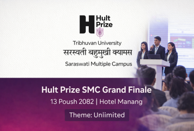 Hult Prize at SMC Grand Finale to Be Held at Hotel Manang